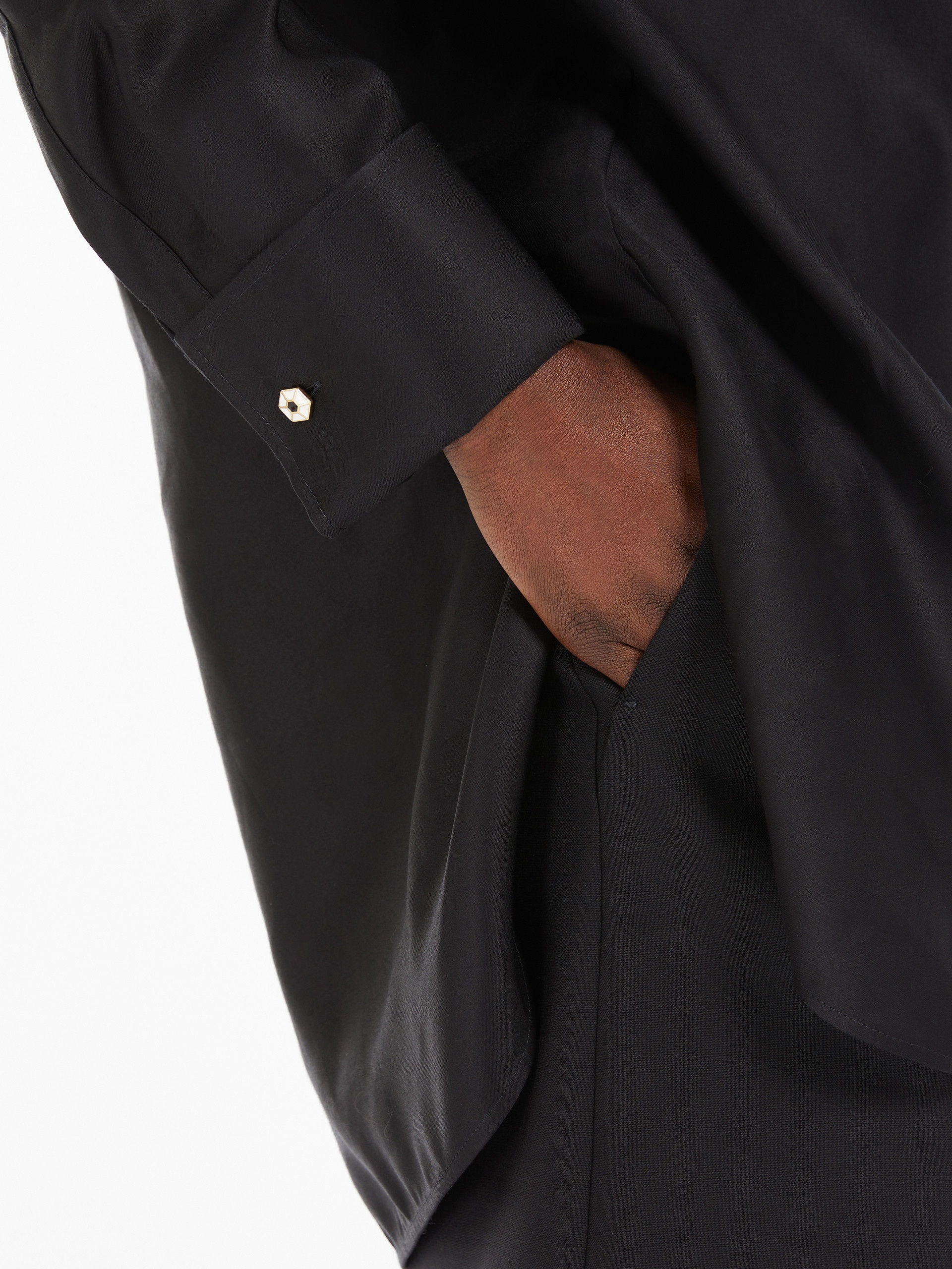 FARADAY Cotton satin shirt - 6