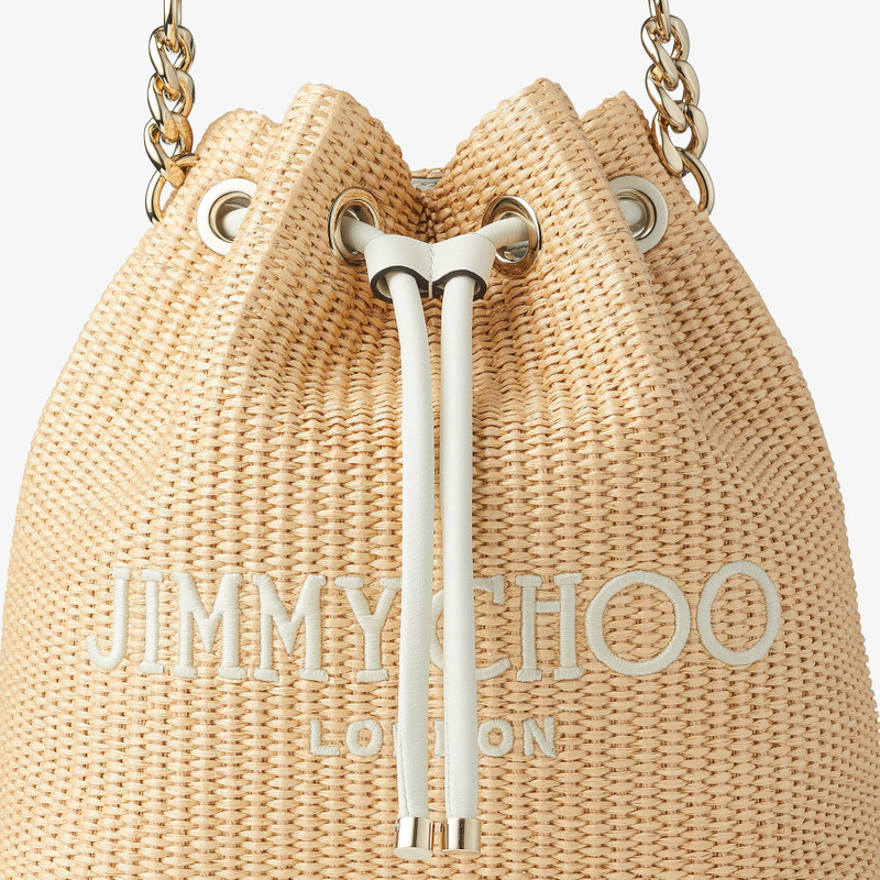 Bon Bon Bucket
Natural Raffia Embroidered Bucket Bag 3