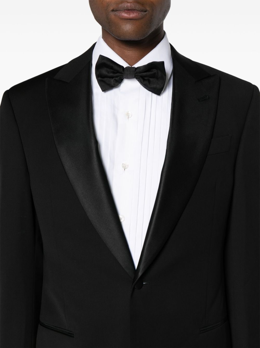 single-breasted virgin wool suit - 5