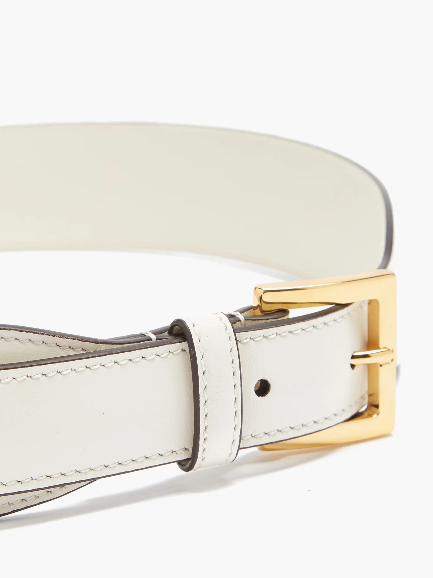 Horsebit leather belt - 5