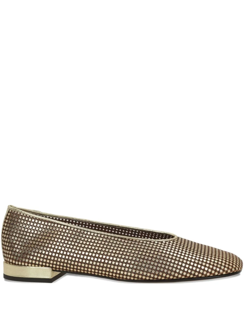 square-toe ballet flats - 1