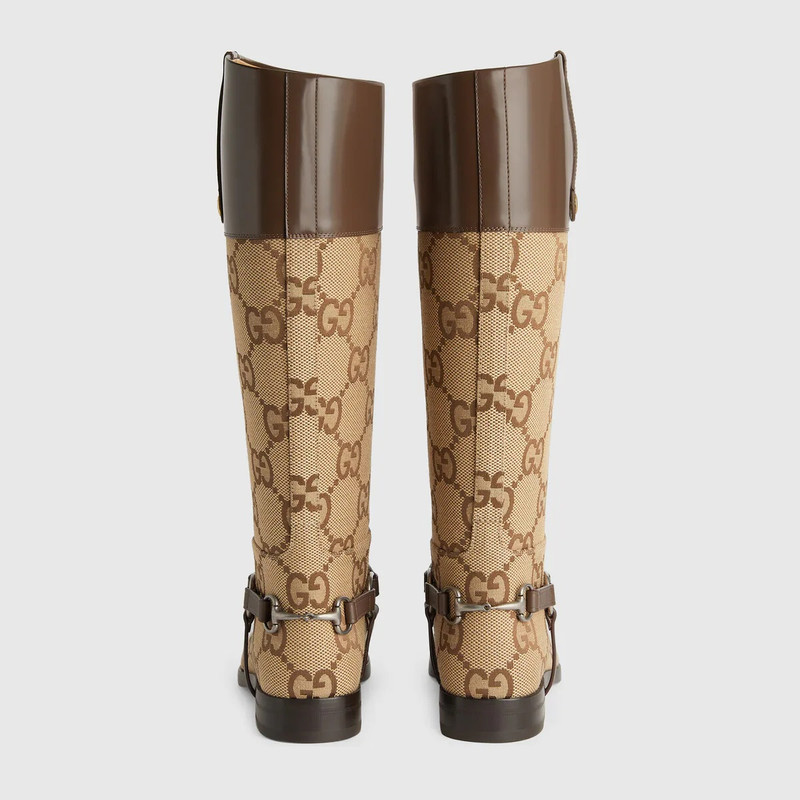 GUCCI Knee-high boot with harness outlook