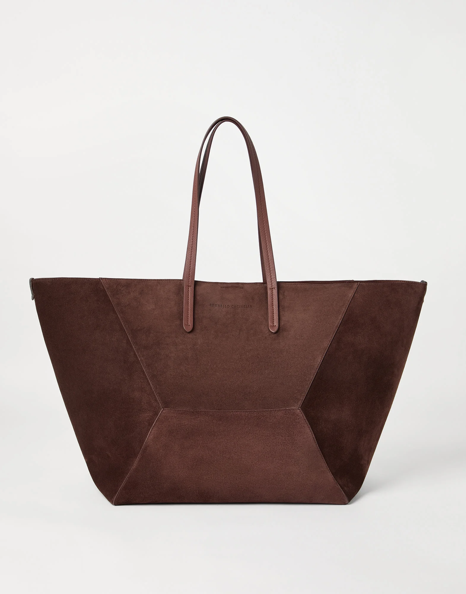 BC Duo large bag in suede with monili - 1