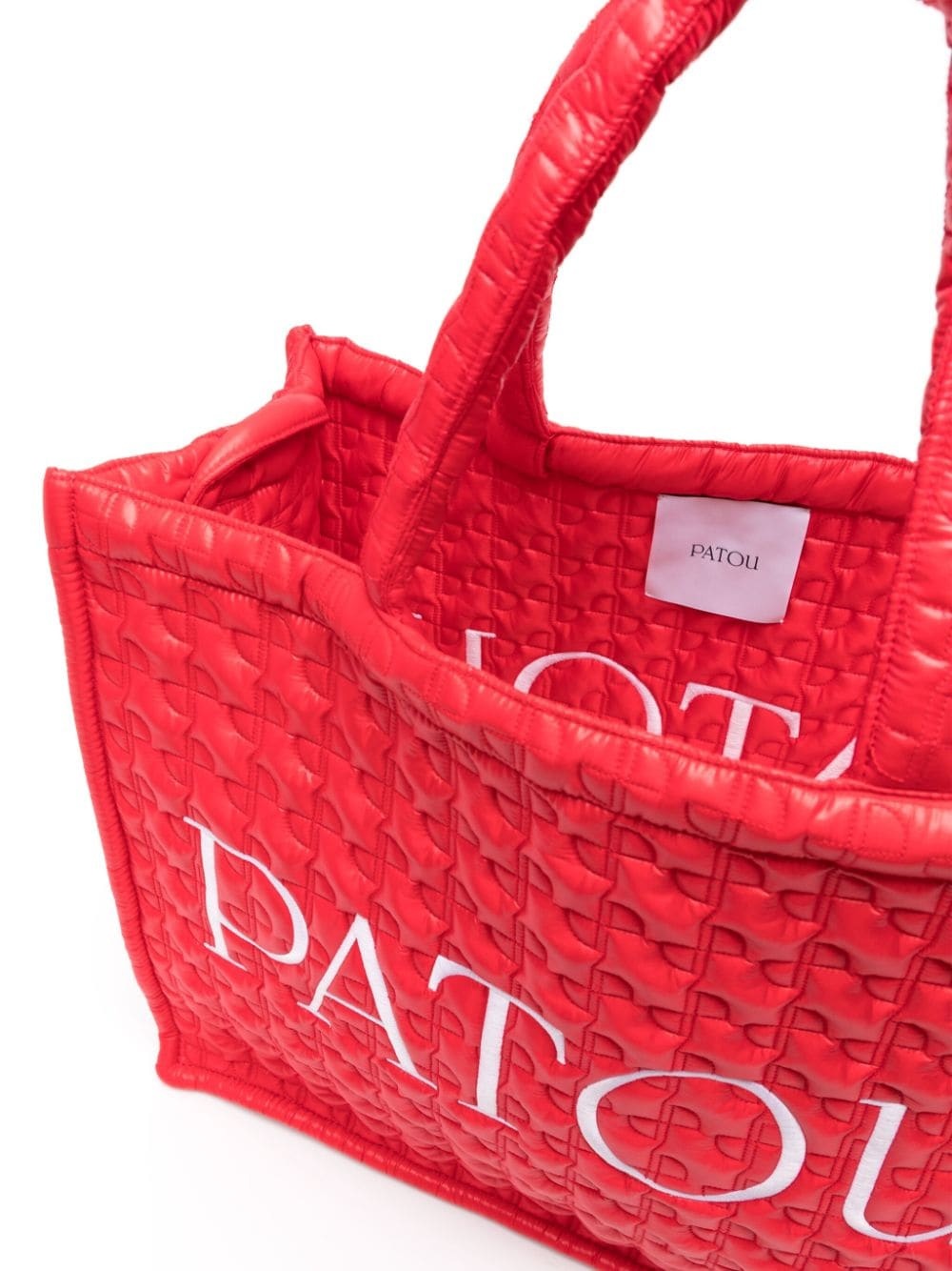 large Patou quilted tote bag - 5