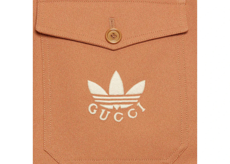 GUCCI adidas x Gucci fluid drill shorts outlook