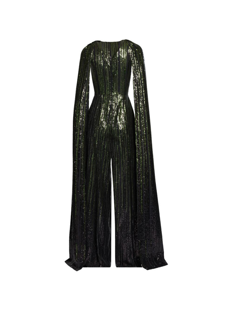 sequin-embellishment jumpsuit 5
