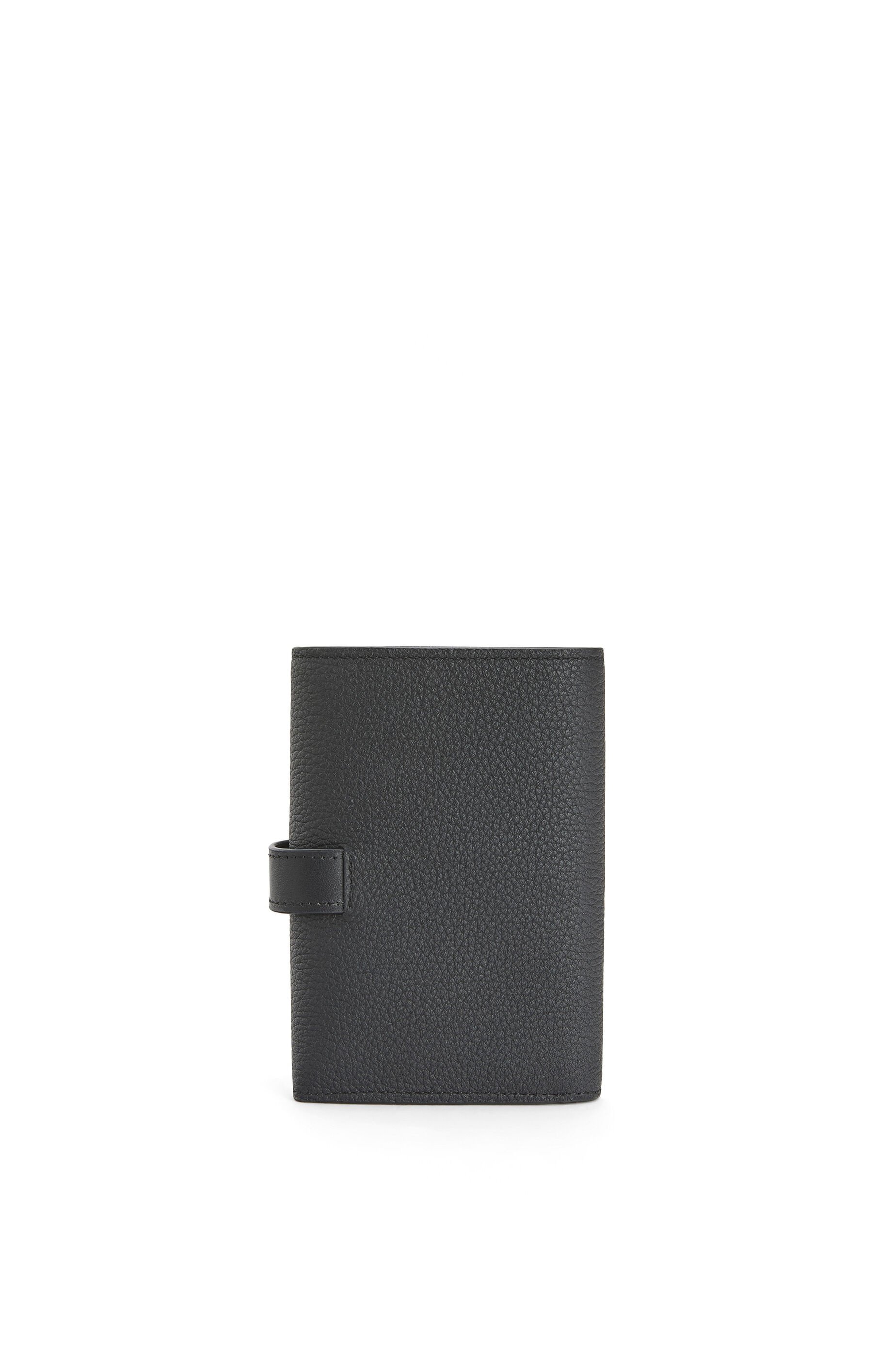 Small vertical wallet in soft grained calfskin - 4