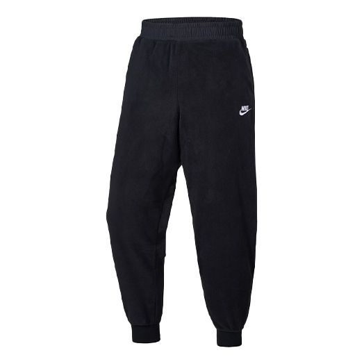 Nike Sports Knit Fleece Bundle Feet Sports Long Pants Black CZ4897-010 - 1