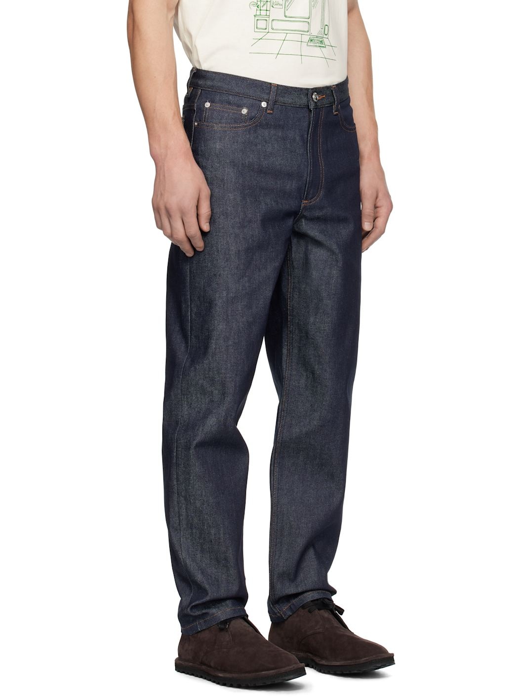 Navy Martin Jeans - 2