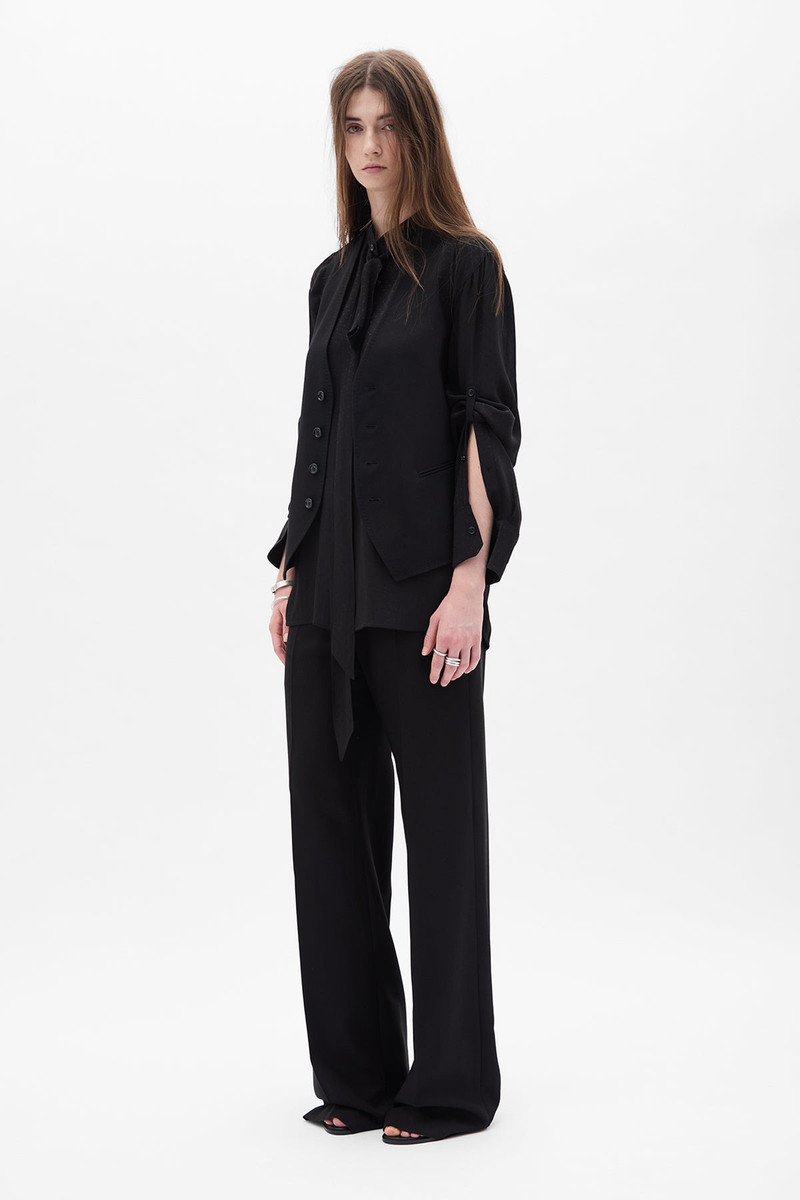 Dien Stand Collar Long Shirt 4
