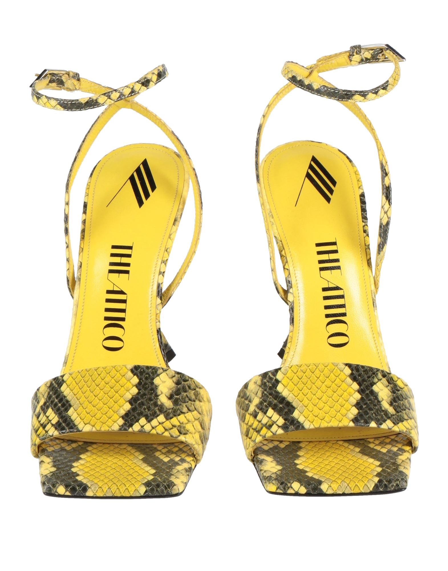 Yellow Women's Sandals - 4