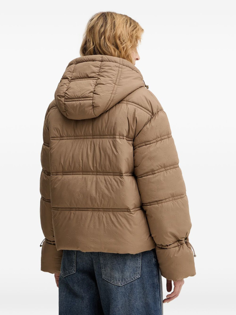 hooded pattern puffer jacket 3