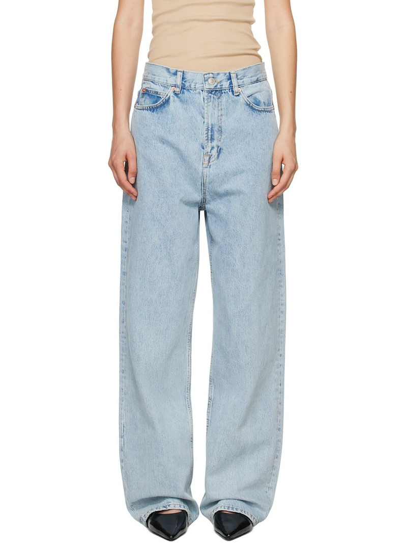 Blue Low Rise Jeans 1