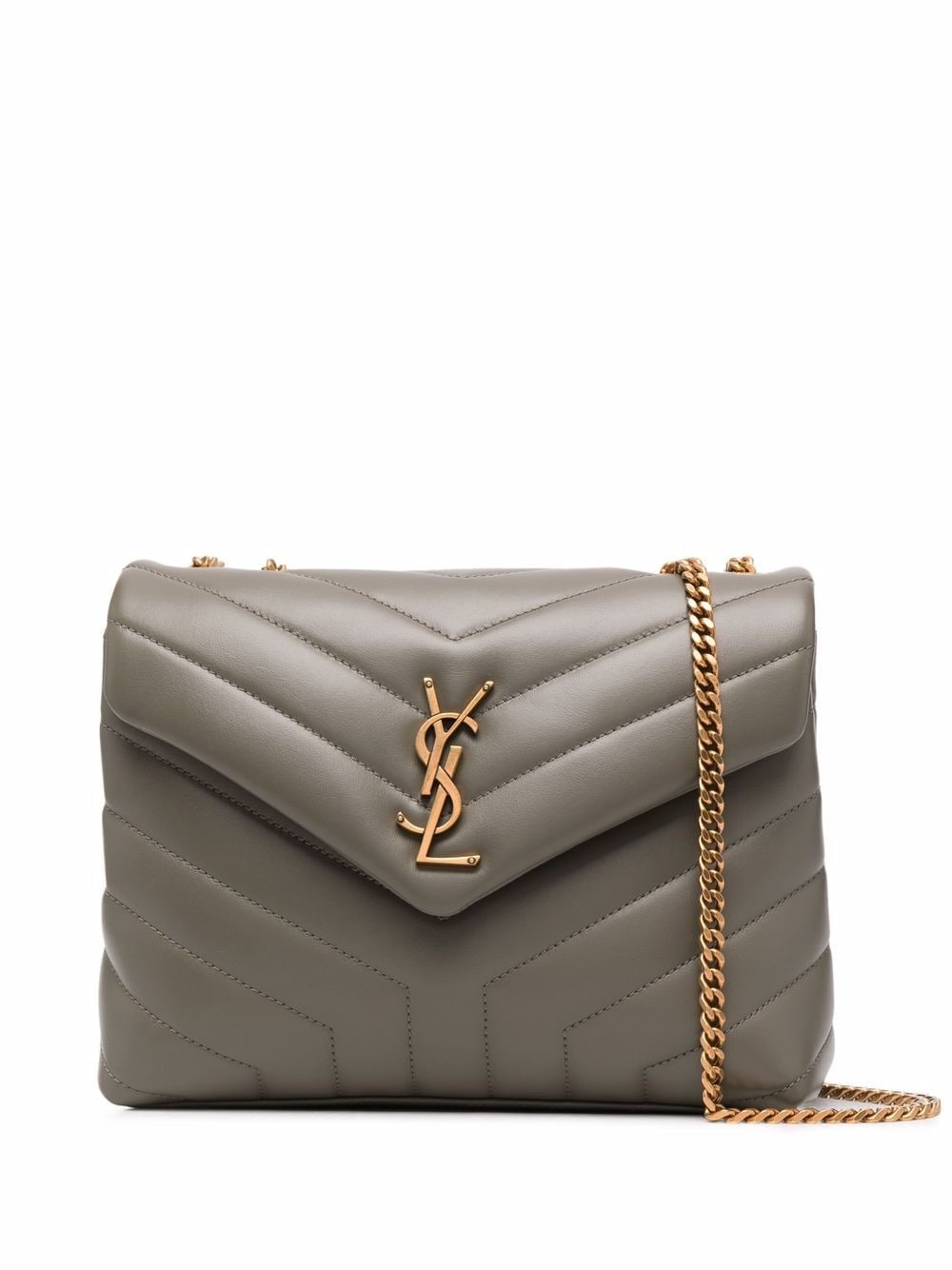 Loulou quilted leather shoulder bag - 1