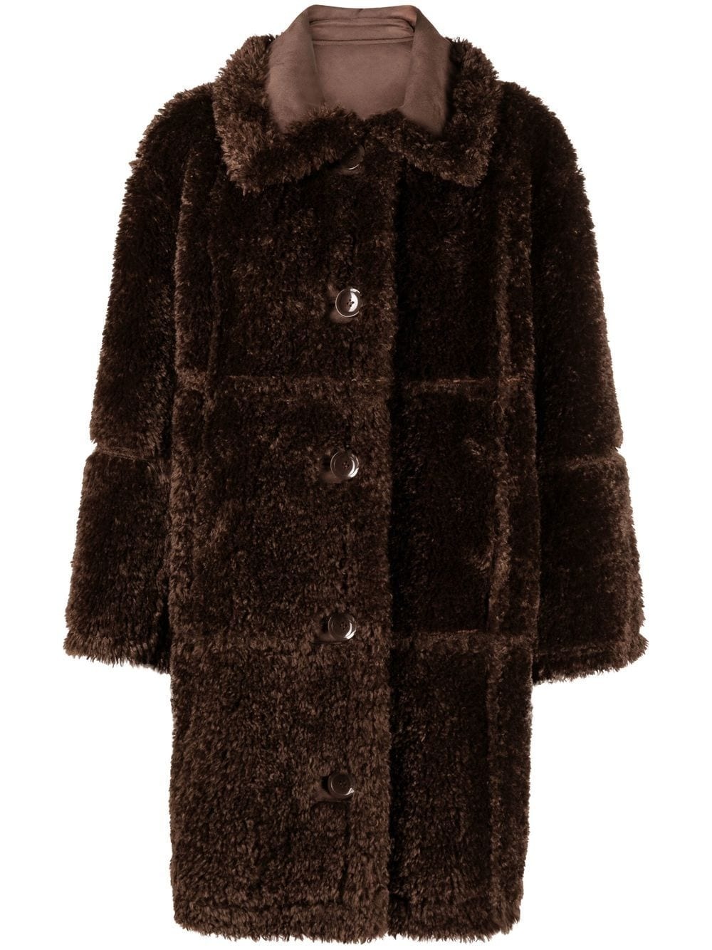 Samira faux-shearling coat - 1