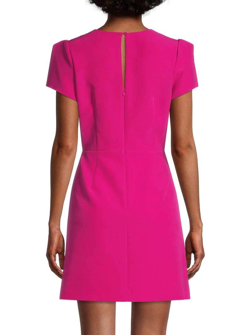 Women's Cady Atalie V-Neck Minidress - Fuchsia 5