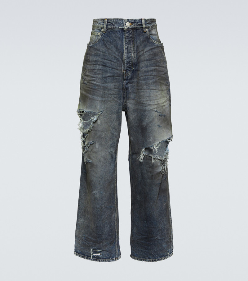 ripped loose-fit jeans 1