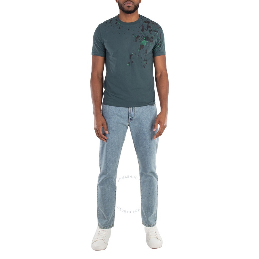 Moschino Straight-Leg Cotton Denim Jeans - 4