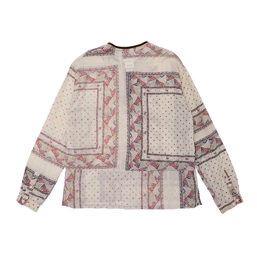 TUNIC P.O. PATCHWORK (N.D.) IVORY - 2