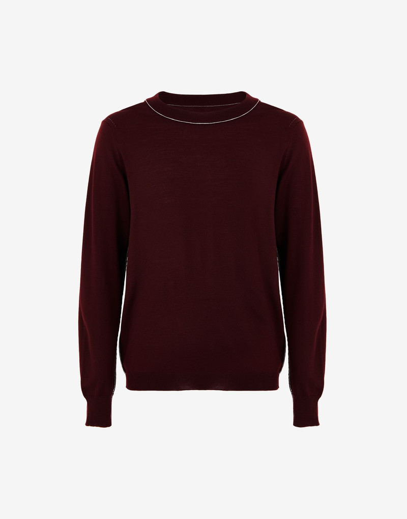 Crew-neck merino 스웨터 1