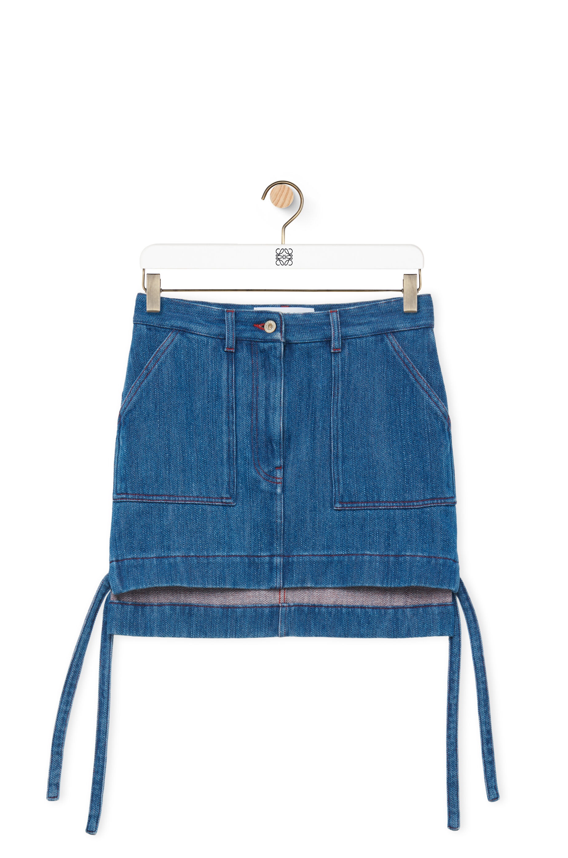 Workwear skirt in denim - 1