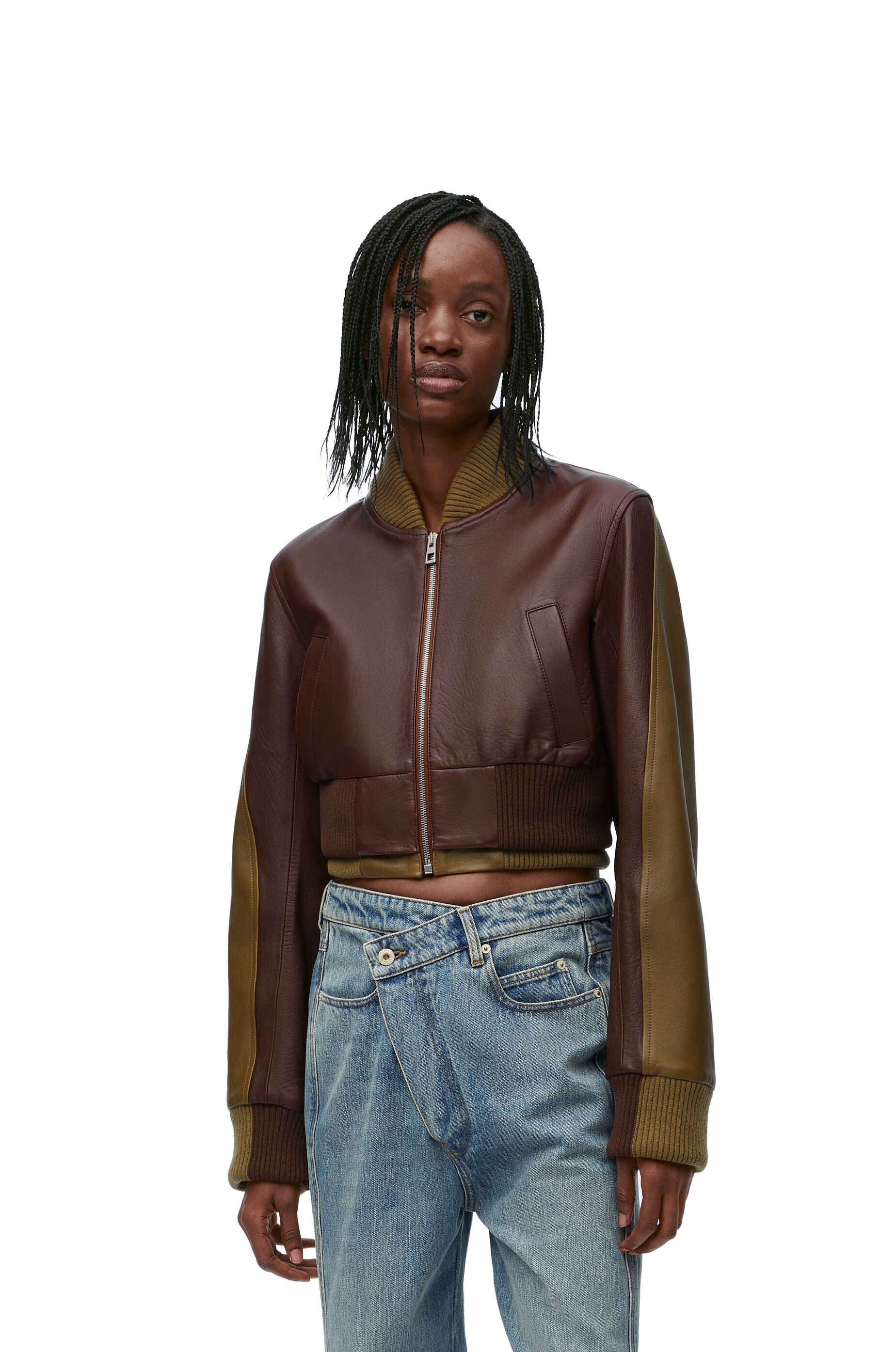 Bomber jacket in nappa lambskin - 3