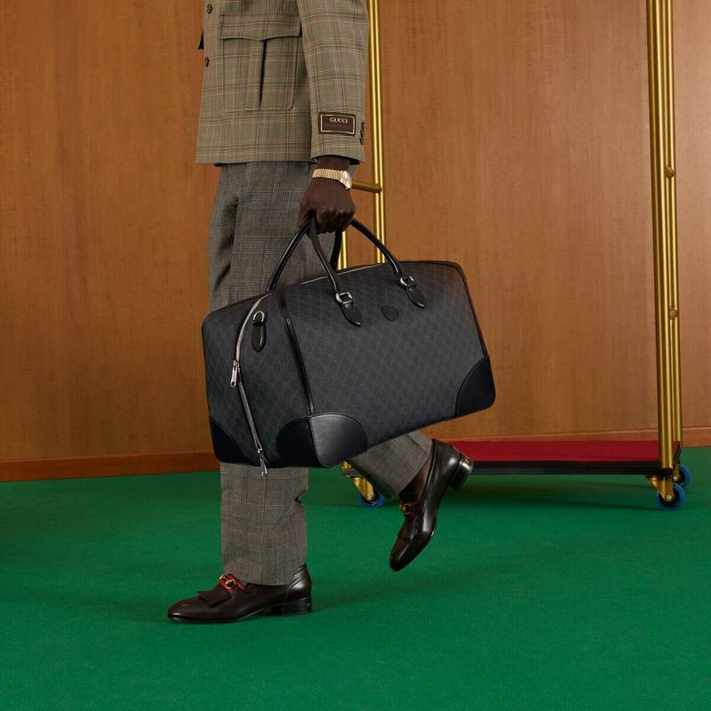 Large duffle bag with Interlocking G 4