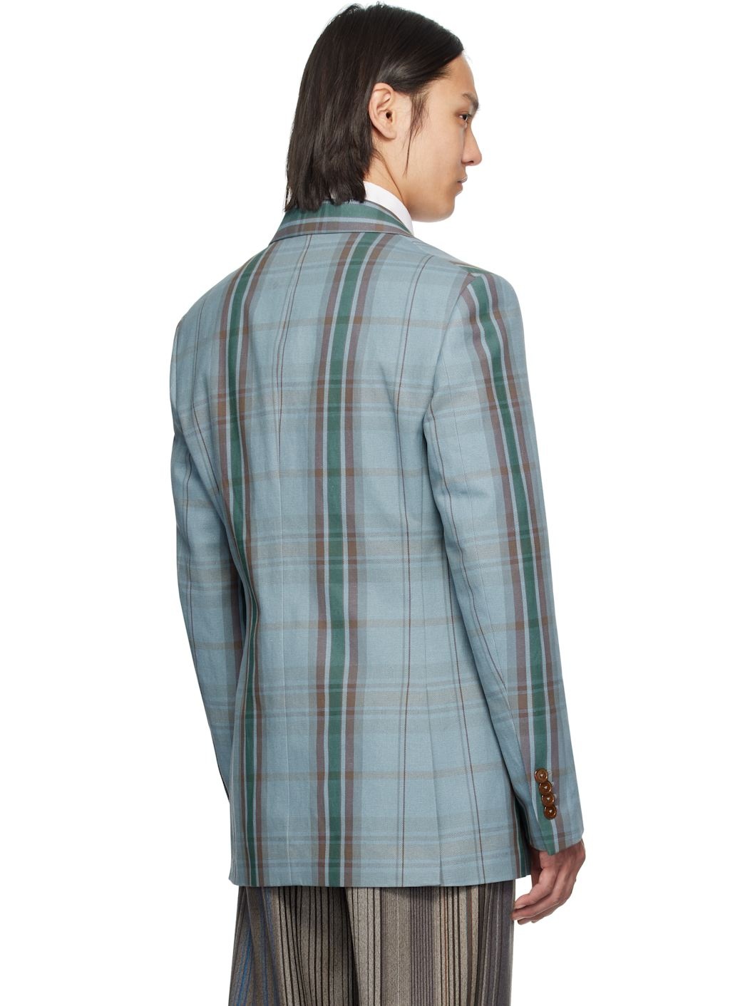 Blue Loose DB Blazer - 3