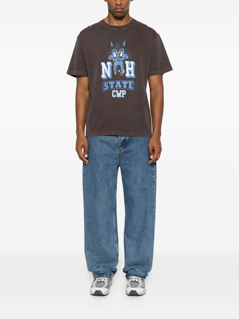 NEIGHBORHOOD NH wolf-print T-shirt outlook