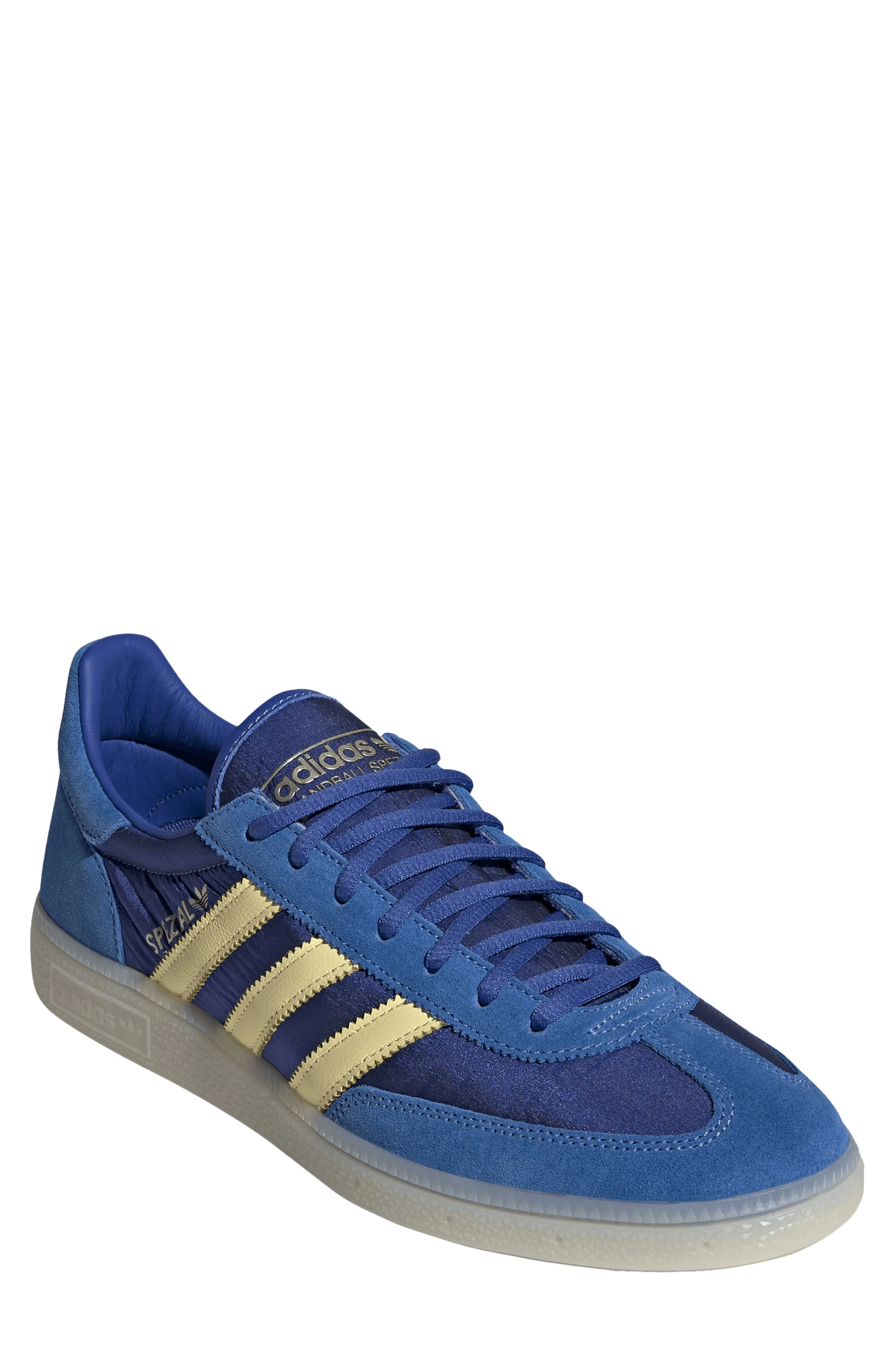 adidas Gender Inclusive Handball Spezial Sneaker in Blue/Almost Yellow/Off White at Nordstrom - 1