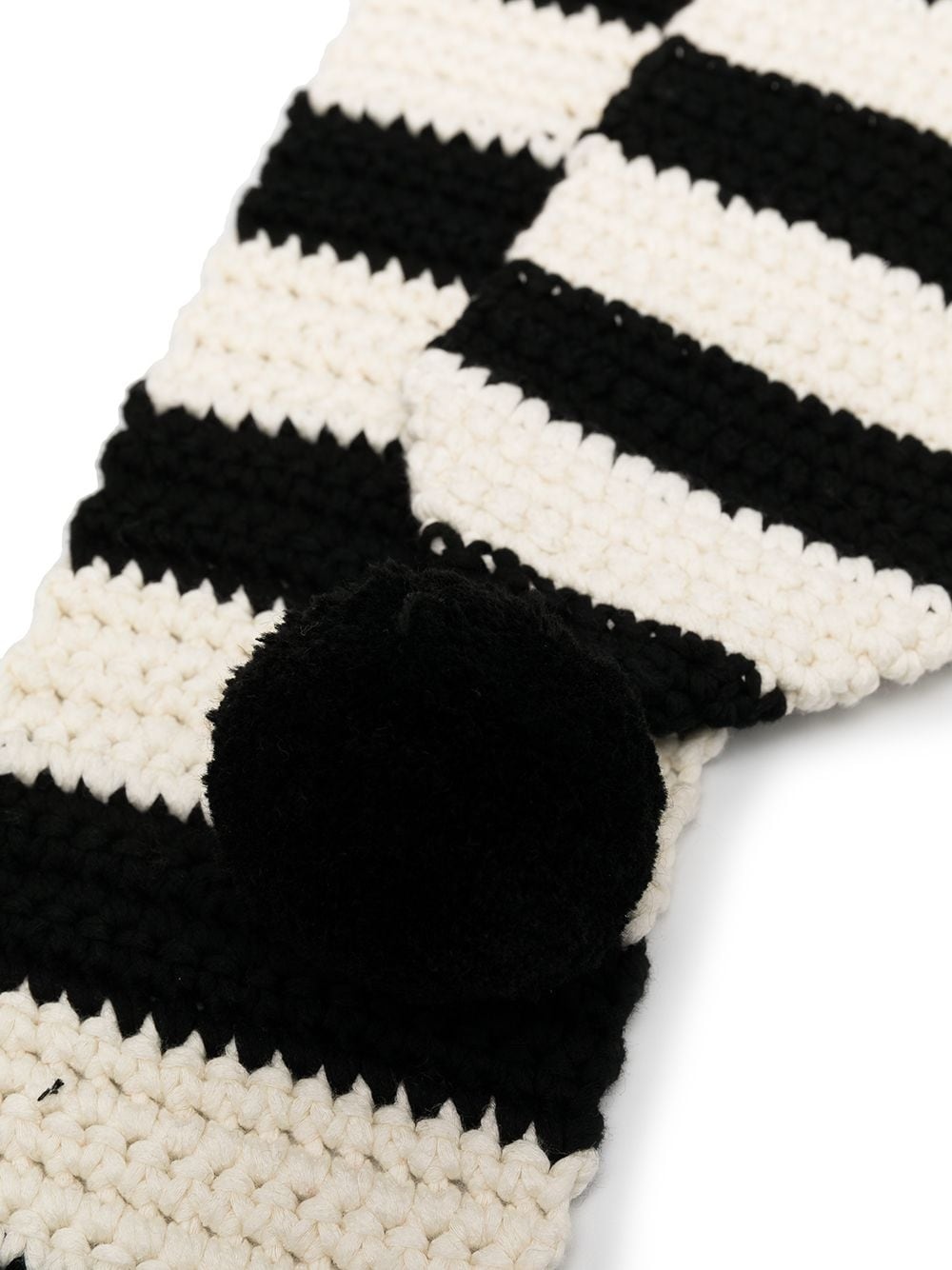 striped knitted scarf - 3