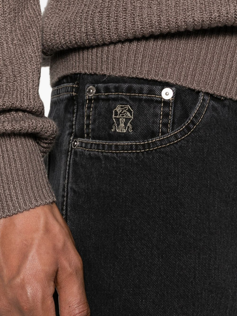 logo-detail jeans 5