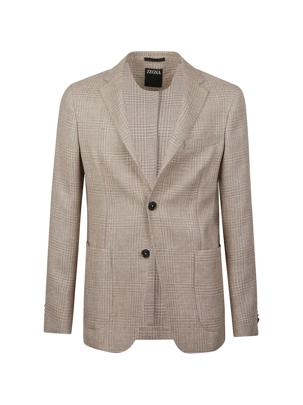 check wool jacket - 1