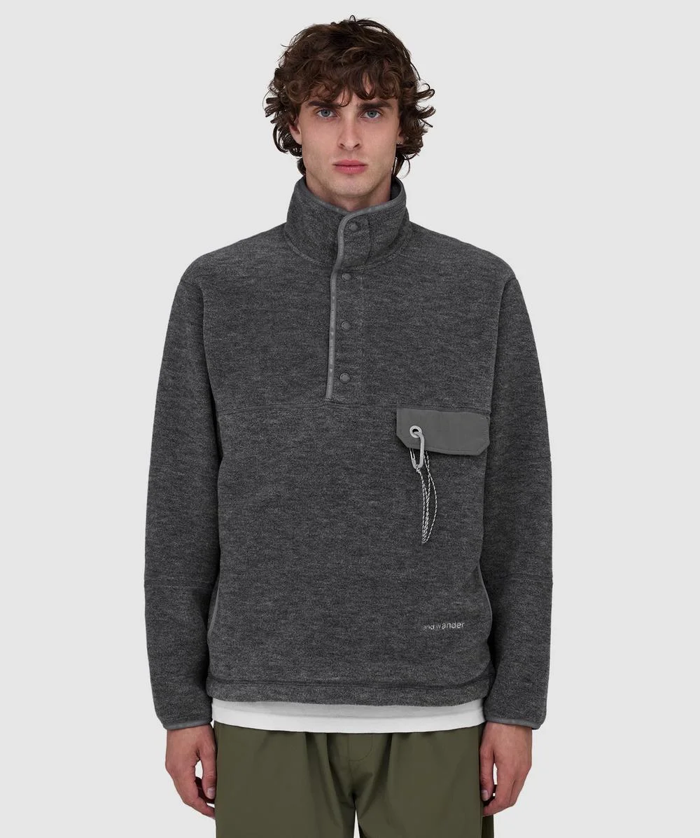 Wool fleece sweater - 1