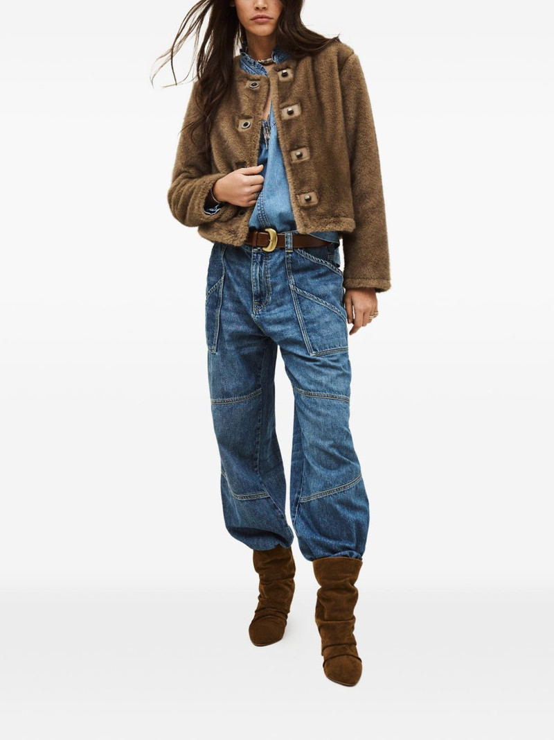 ba&sh Basil buttoned jacket outlook