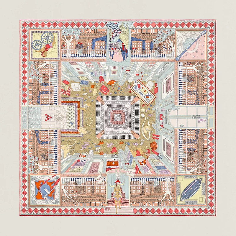 Objets de Curiosite scarf 90 1