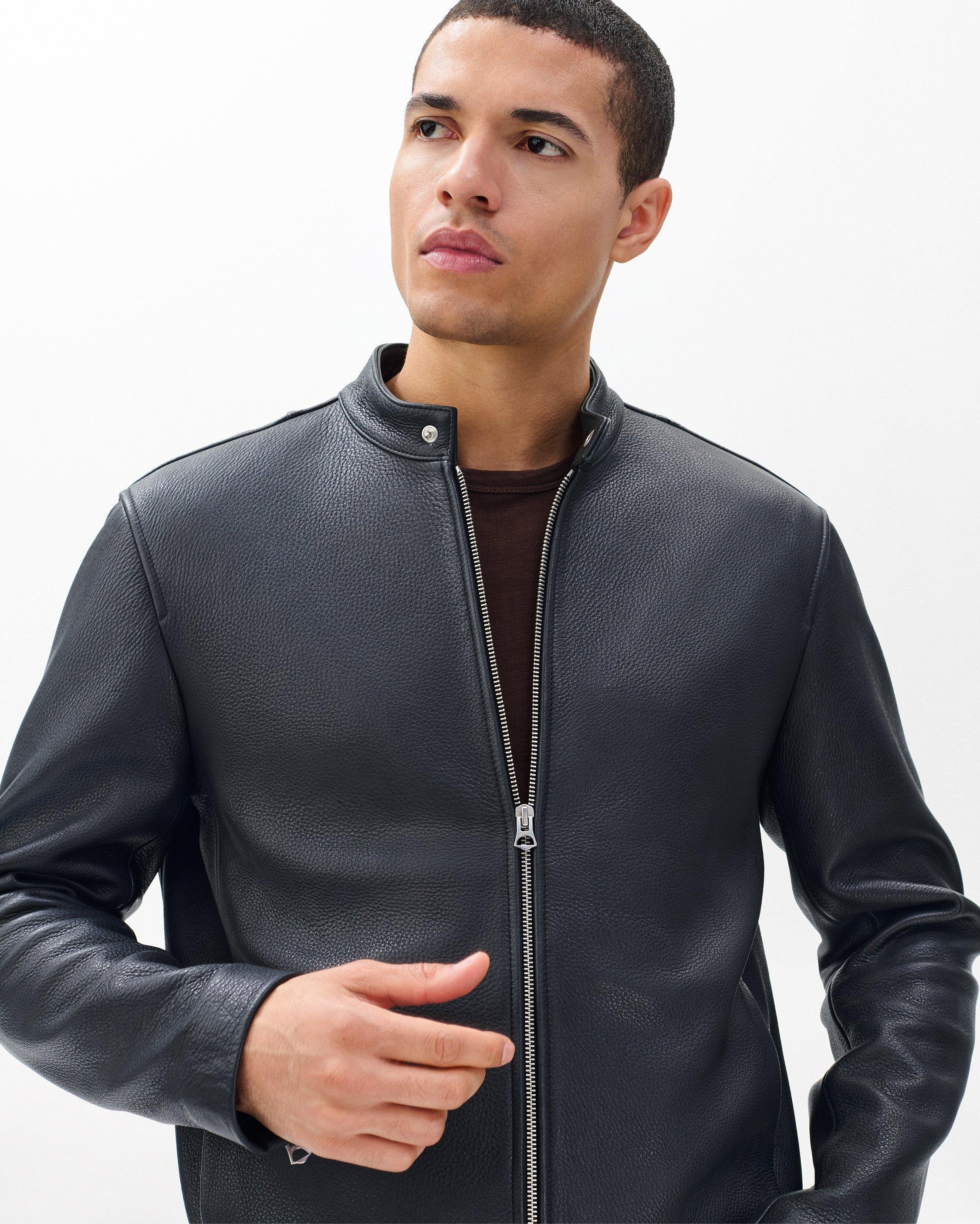 Café Racer Leather Jacket - 3