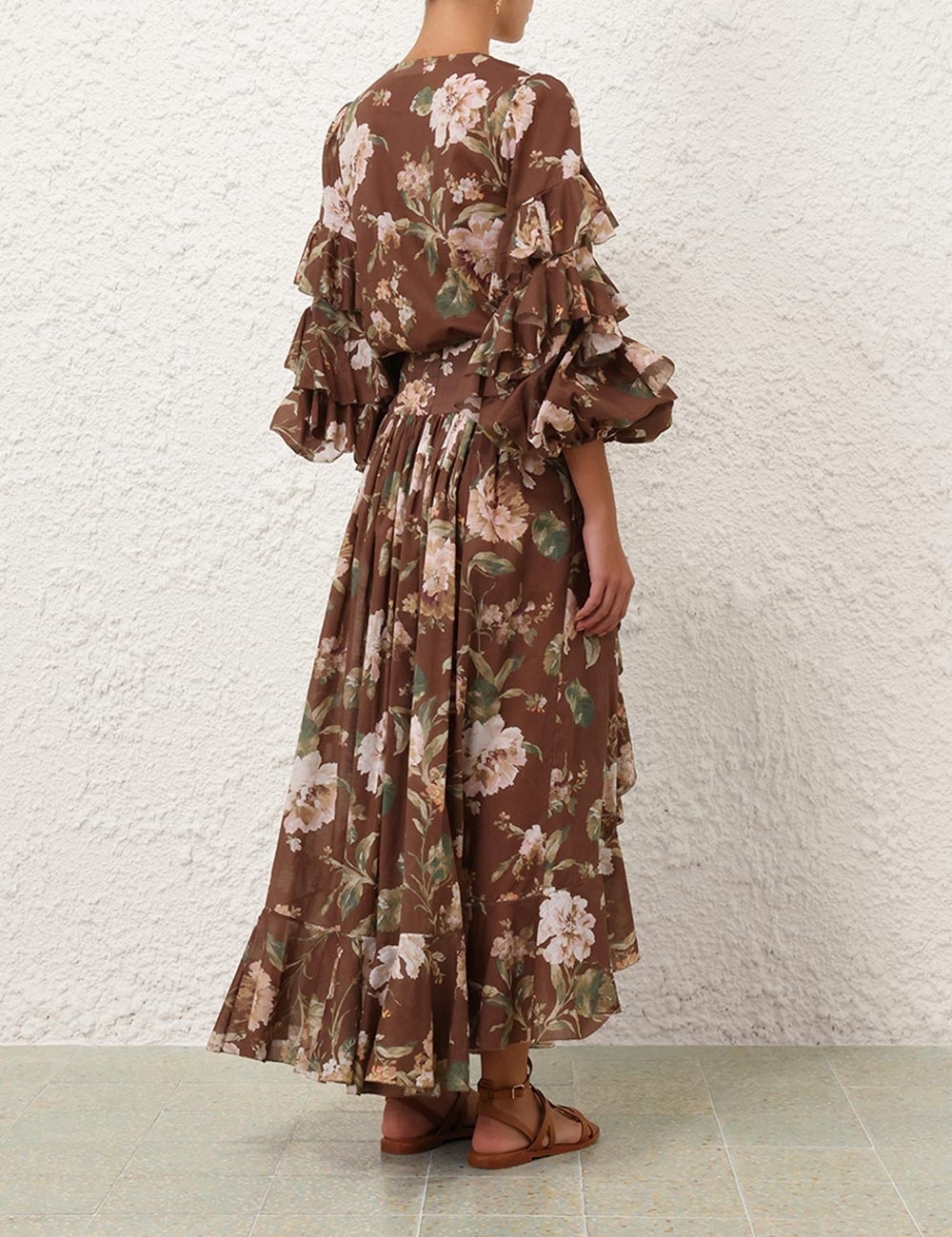 ACACIA RUFFLE MAXI SKIRT - 4