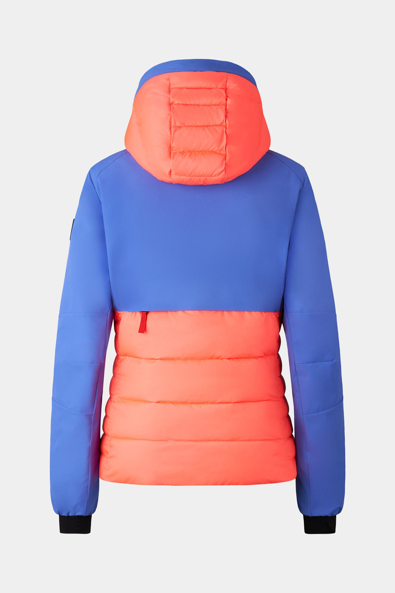 BOGNER Janka ski jacket in Blue/Pink outlook