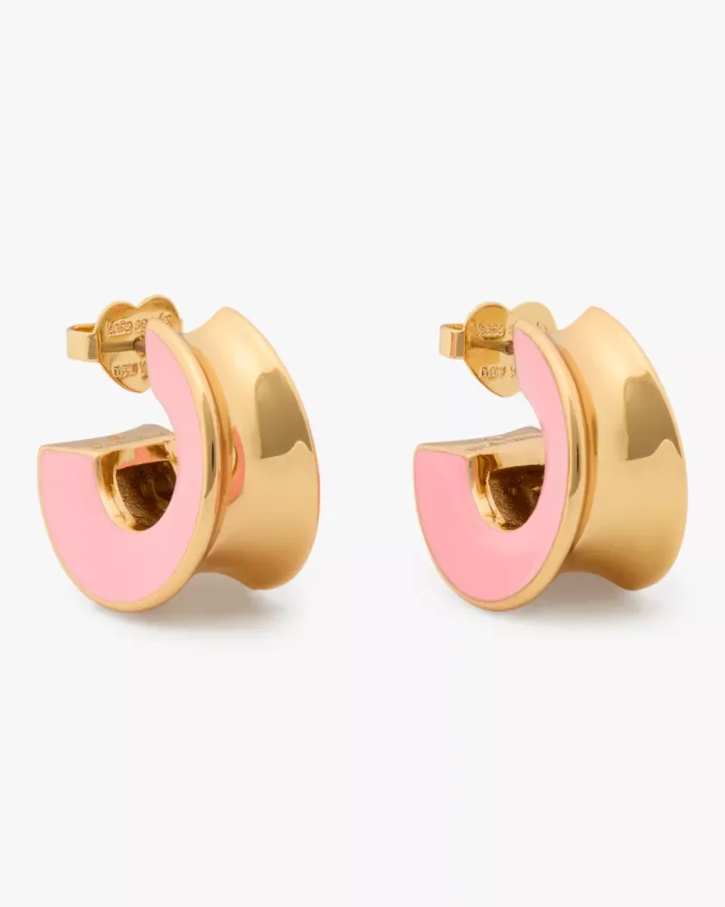 Bold Small Hoops - 1