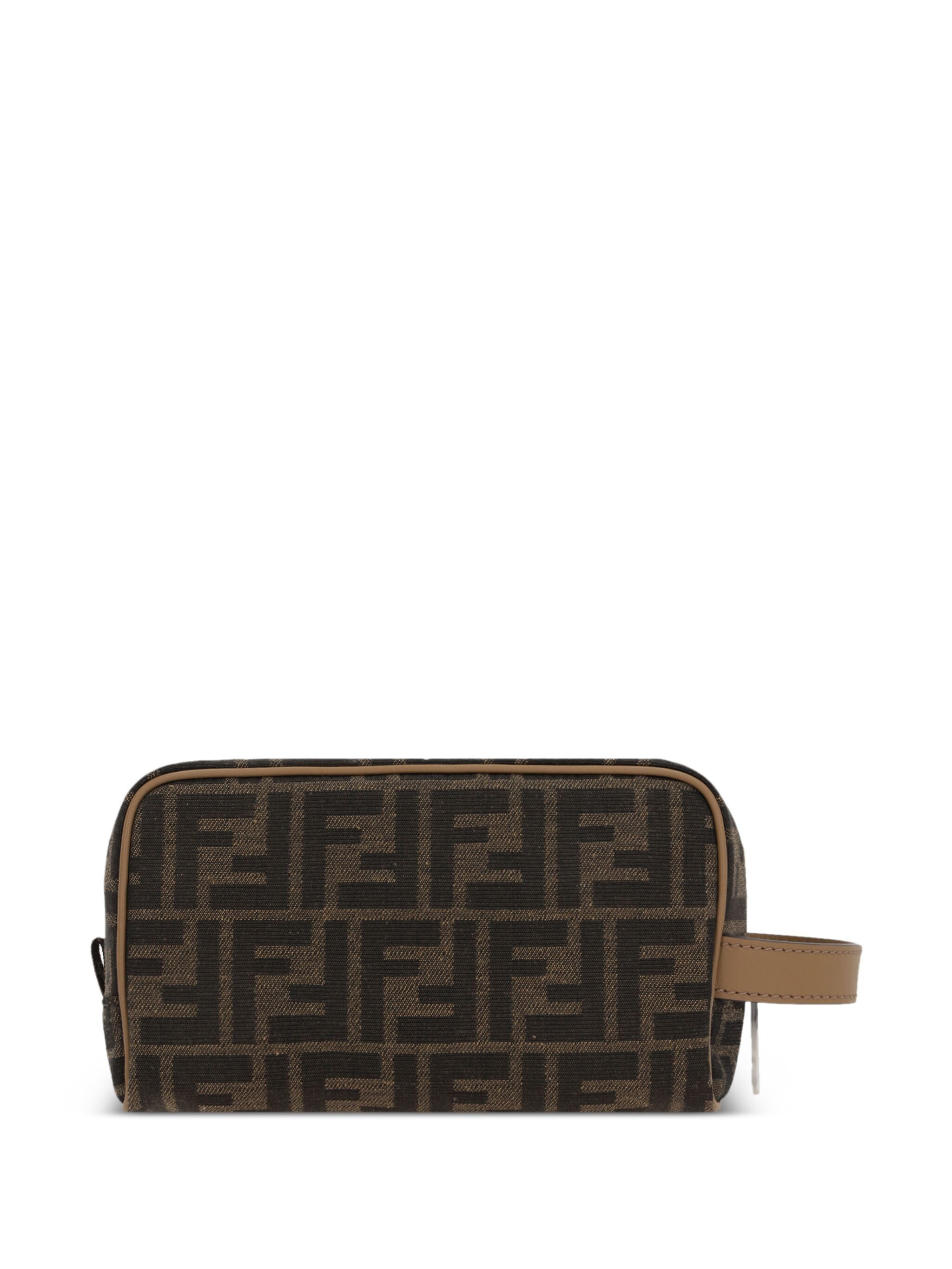 Fendi Small FF-jacquard Wash Bag - 3
