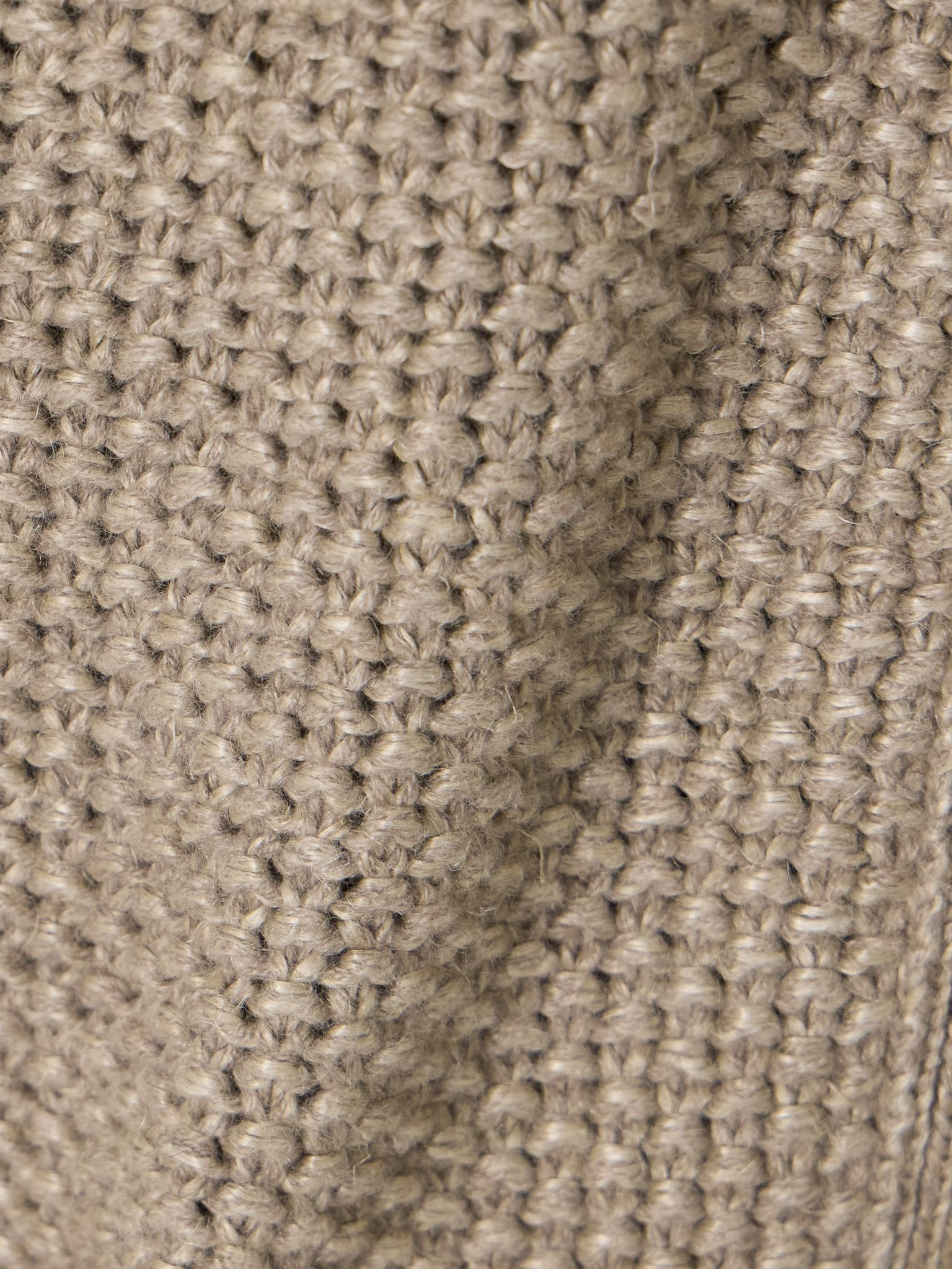 Baranca embellished linen and cashmere-blend cardigan Light brown - 4