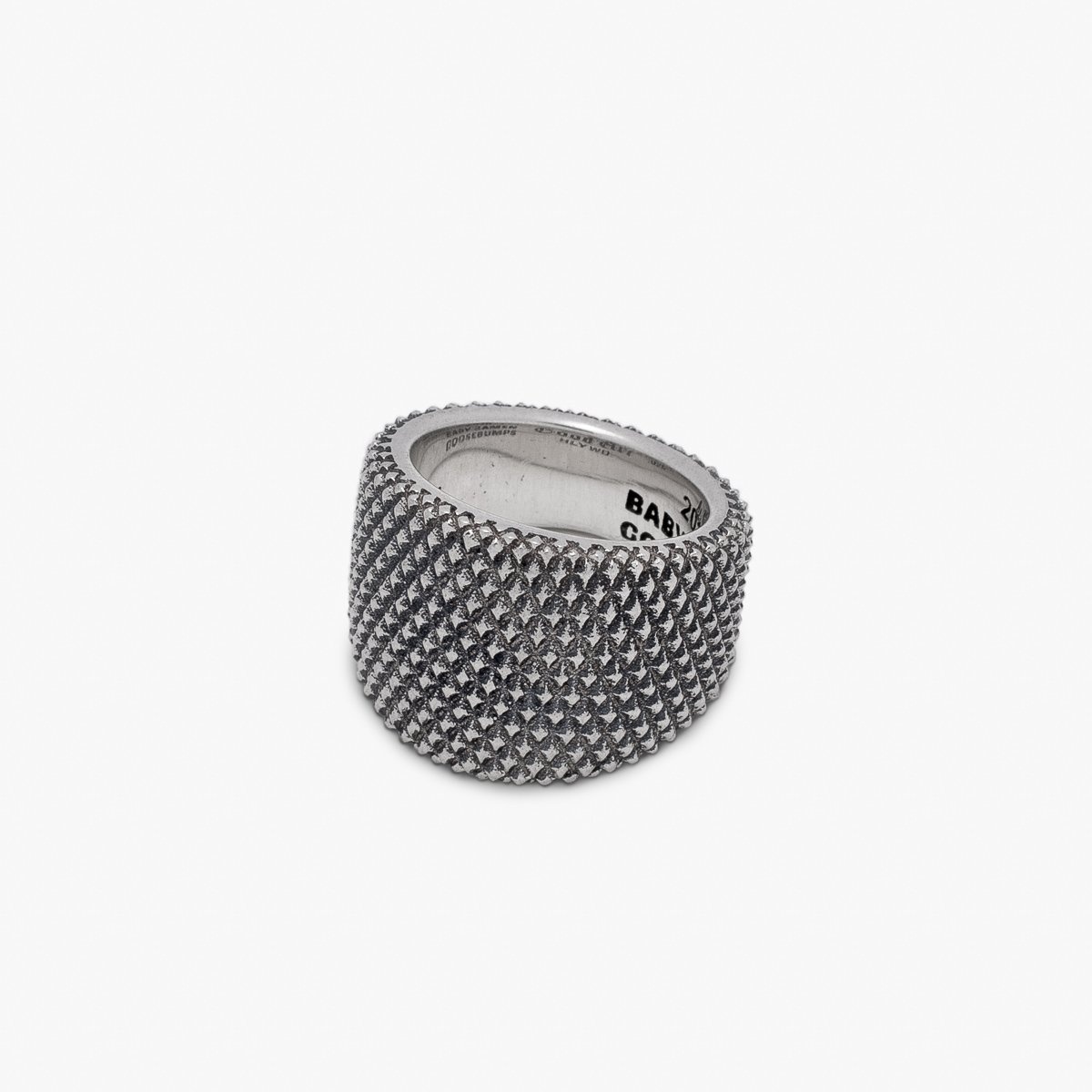 RS-BABY-RAMEN GOOD ART HLYWD Baby Ramen Goosebumps Ring  - Sterling Silver - 7