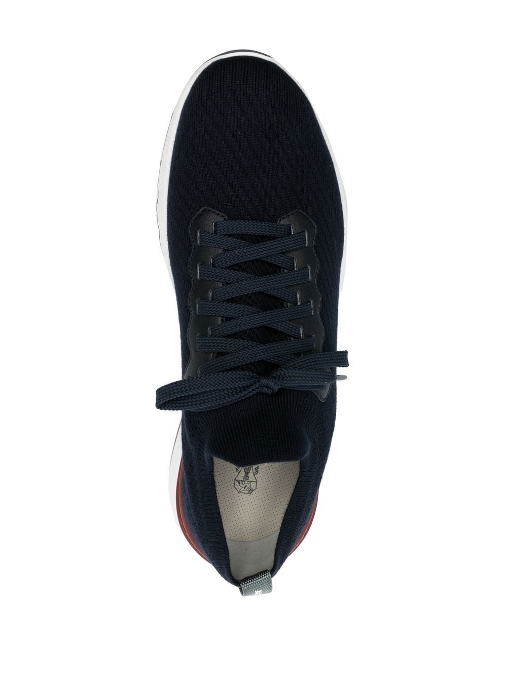 Brunello knitted sneakers - 4