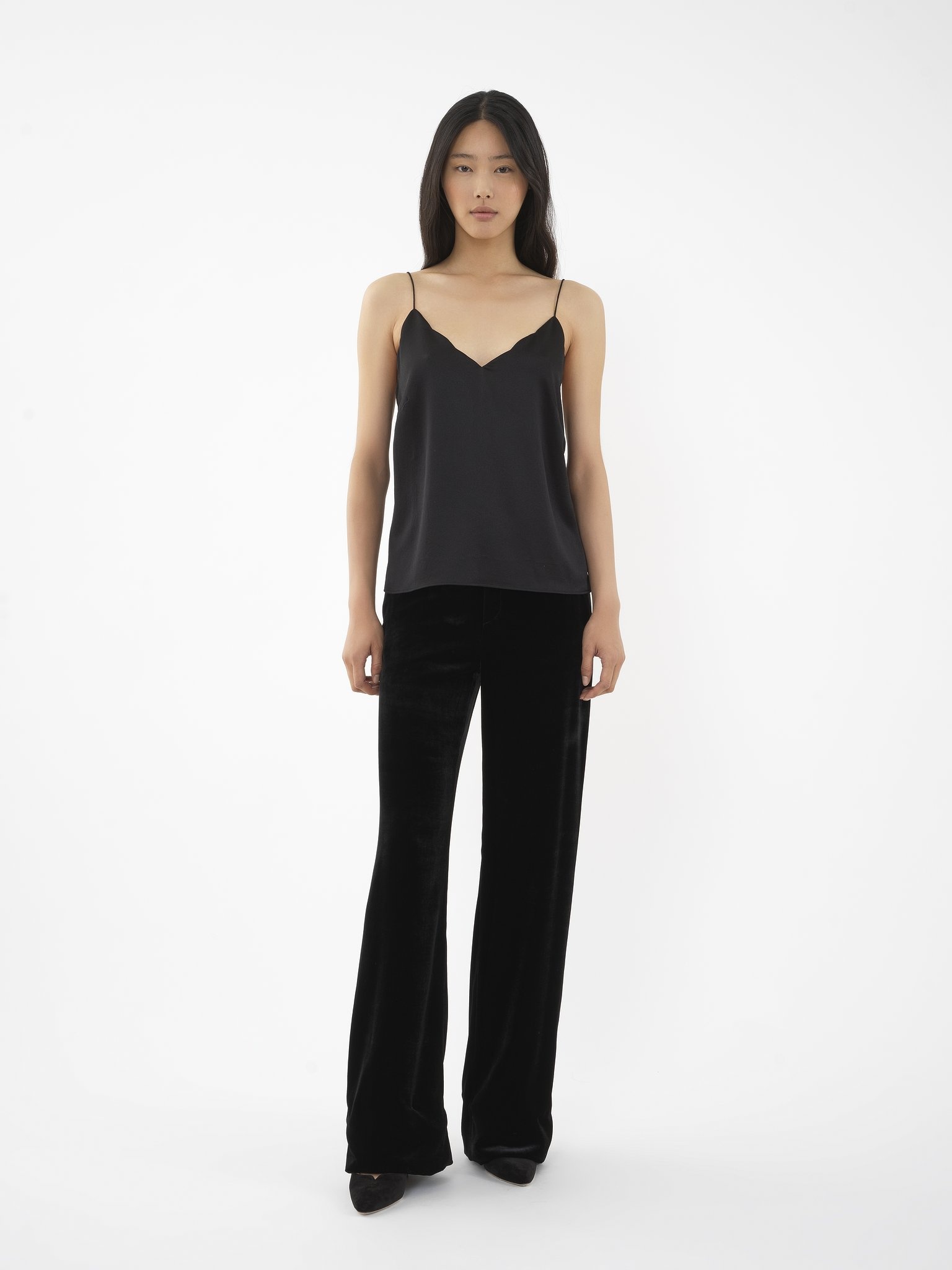SCALLOP-EDGED SLEEVELESS TOP - 3