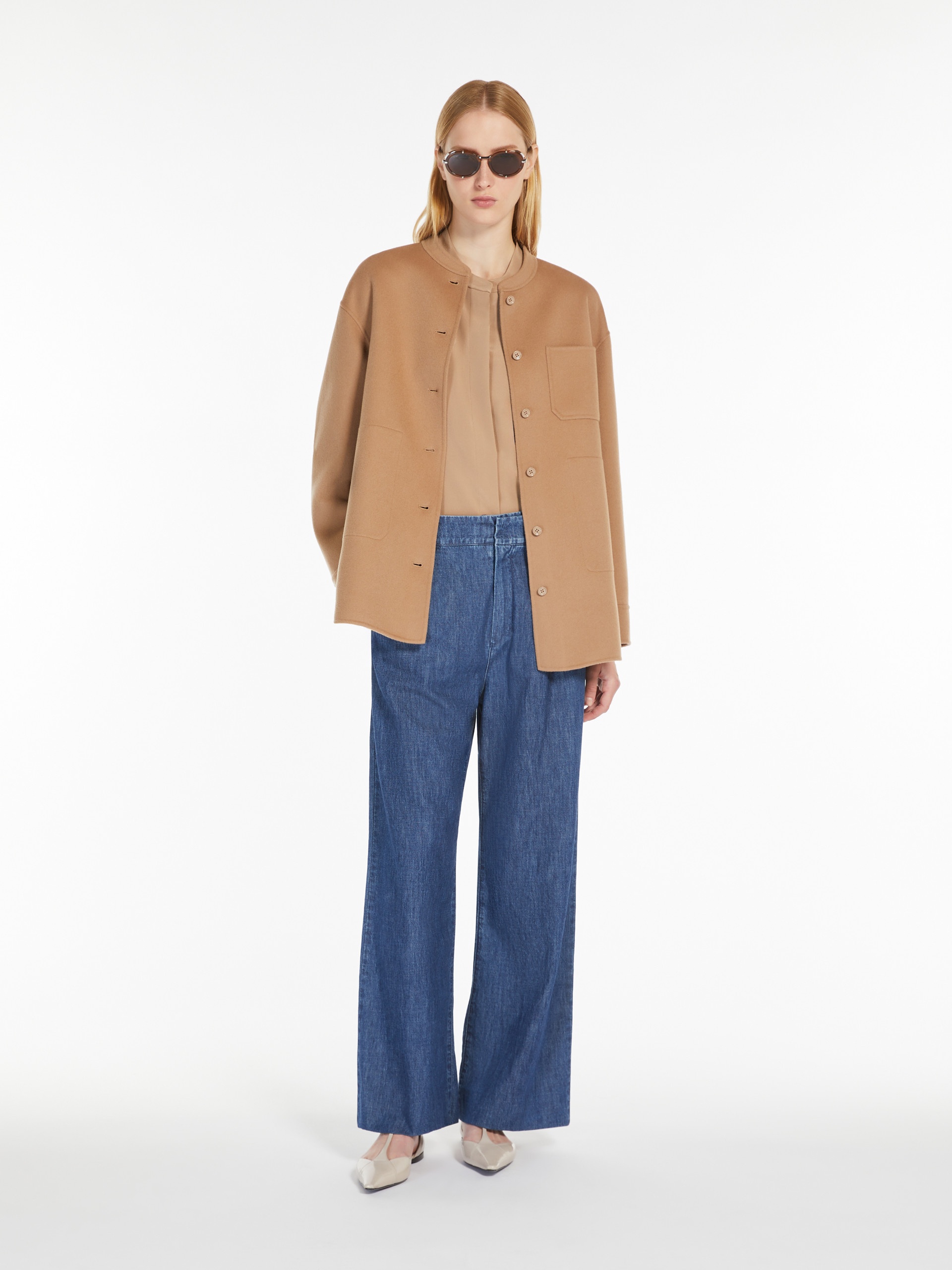 BUONO Wide denim trousers - 2