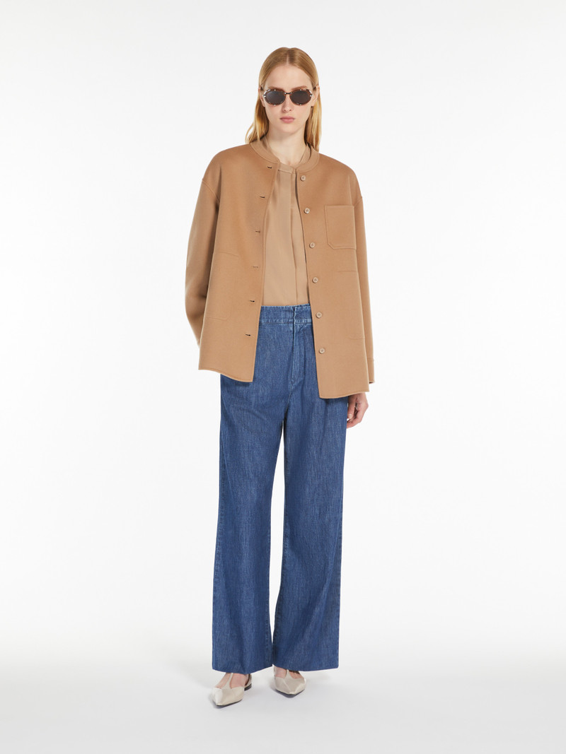 Max Mara BUONO Wide denim trousers outlook