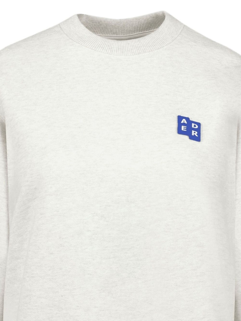 ADER error back-patch cotton sweatshirt outlook