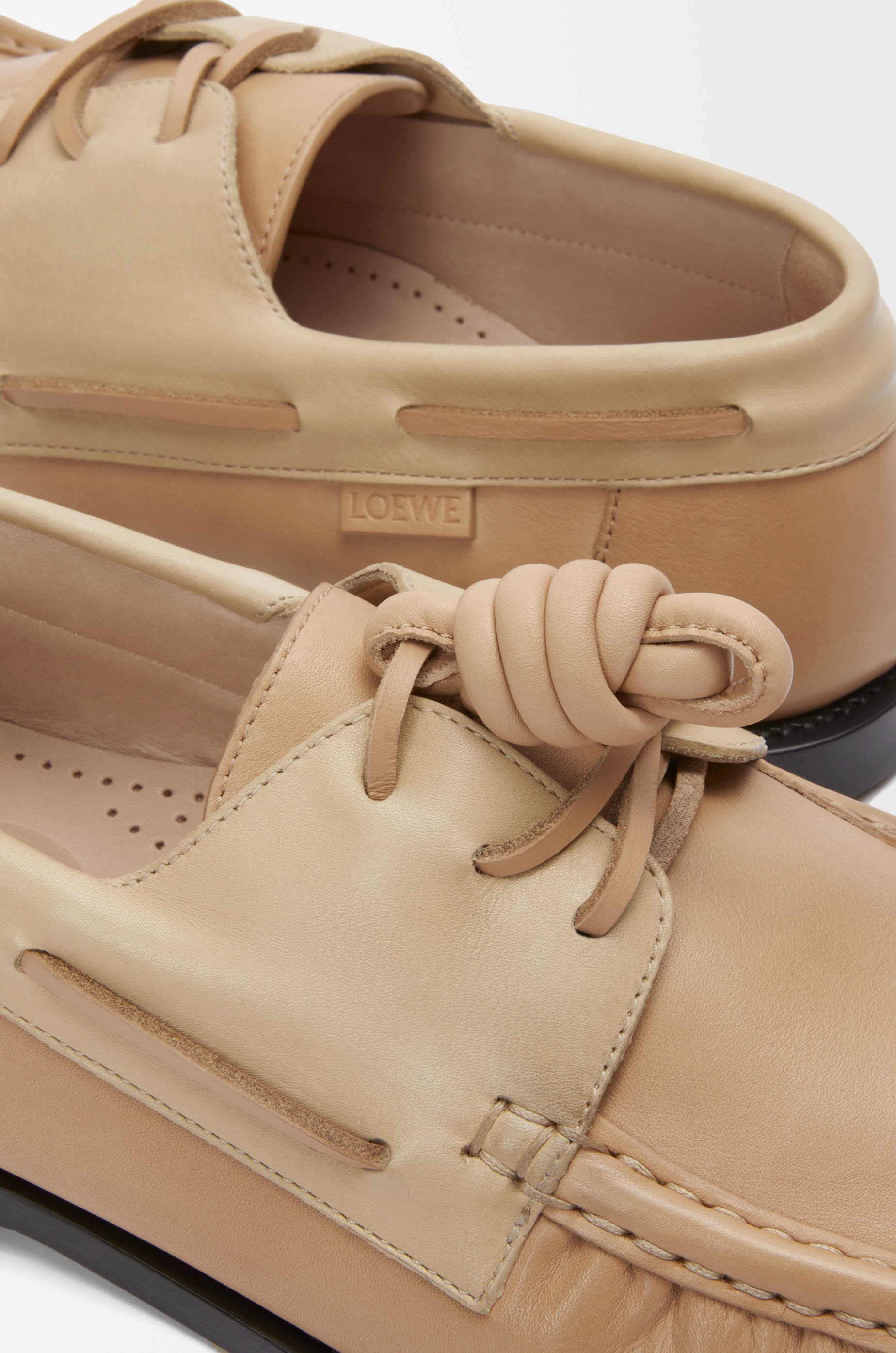 Campo boat shoe in soft calfskin - 4