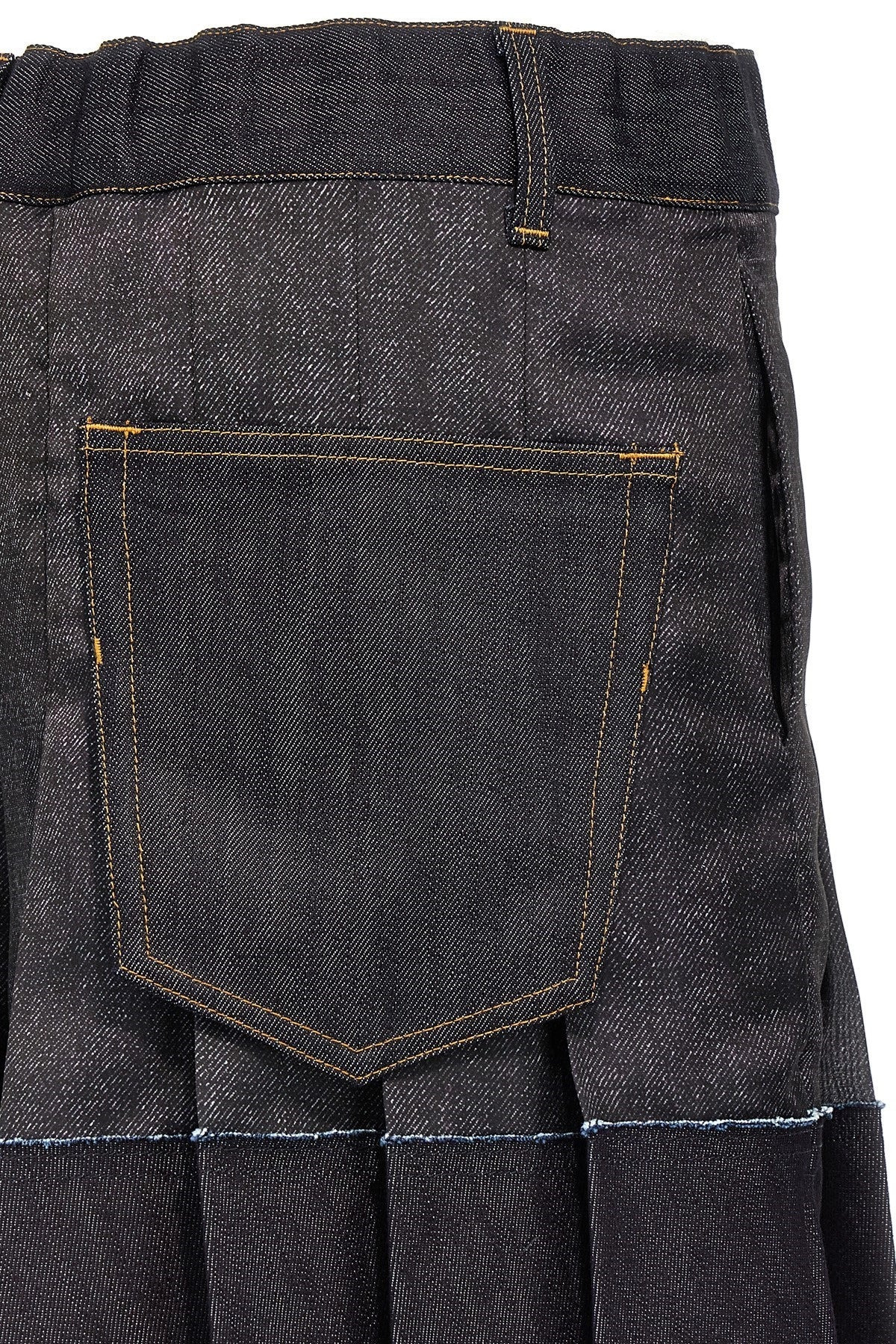 Sacai Women Flounced Shorts - 4